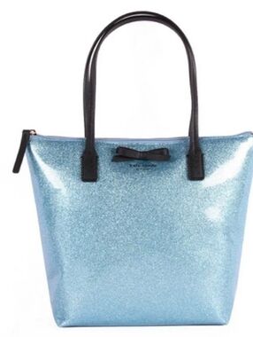 Kate Spade Mavis Street Jeralyn Glitter Tote | Blue